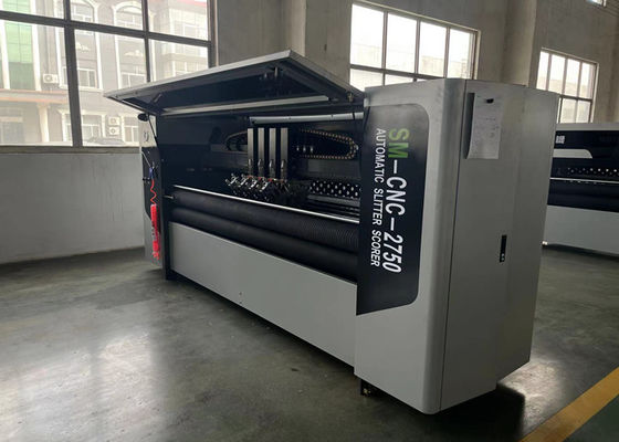 Geaffineerde dunne lemma slitter scorer machine met 200 mm Min. Voedingslengte