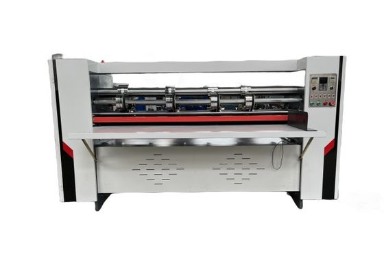 Handmatig type dunne lemmen slitter scorer machine voor precisie gegolfde plaat verwerking