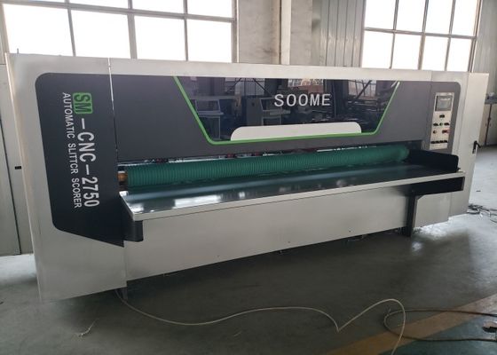 Handmatig voedingsapparaat Servo Automatisch type CNC Computer Control Thin Blade Slitter Scorer Machine