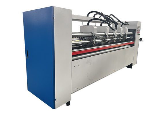 Semi-automatische papierbord dunne lemmet Slitter Scorer Machine voor kartonnen doos