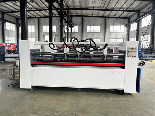 Semi-automatische papierbord dunne lemmet Slitter Scorer Machine voor kartonnen doos