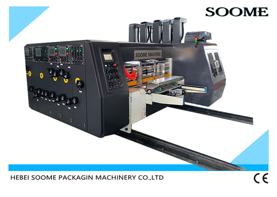 Het professionele Uitdrukkelijke van de Machineflexo van de Doos Automatische Plooiing van de Drukslotter de Matrijzen Scherpe Karton Maken
